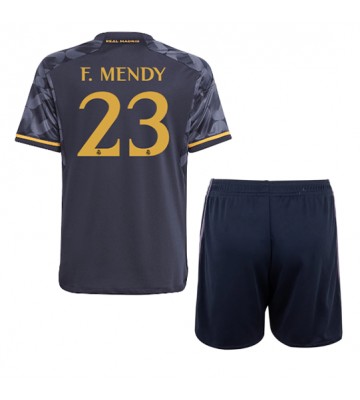 Maillot de foot Real Madrid Ferland Mendy #23 Extérieur enfant 2023-24 Manches Courte (+ pantalon court)